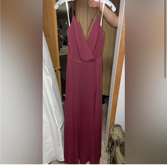 princess polly baby blue dress Hot Fuchsia Bridesmaids Dresses | Cheap Pink Color Bridesmaid Gown main image 0